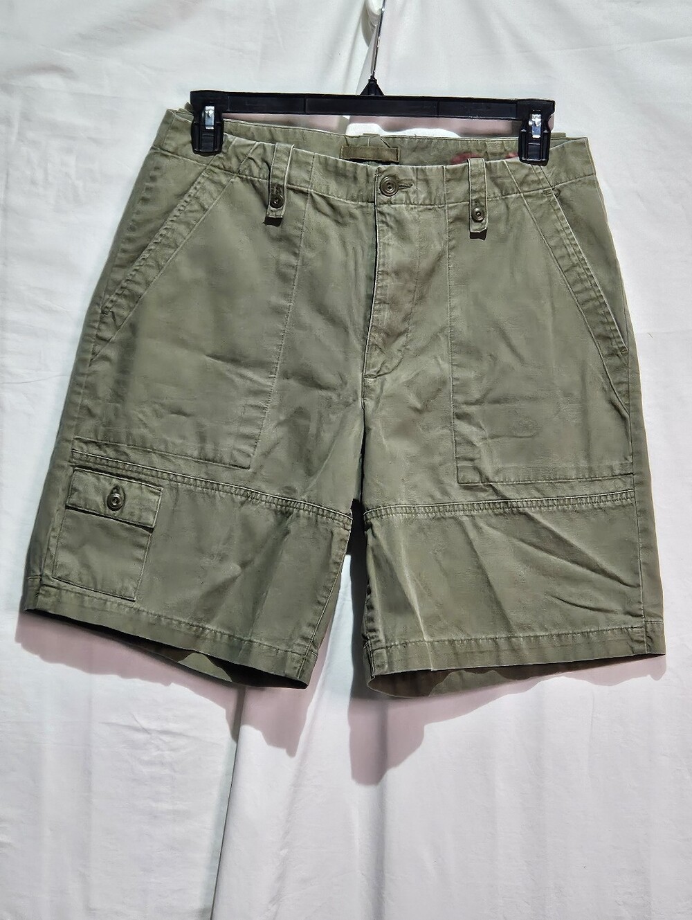 Gap Women's Olive Utility Cargo Shorts Size 32